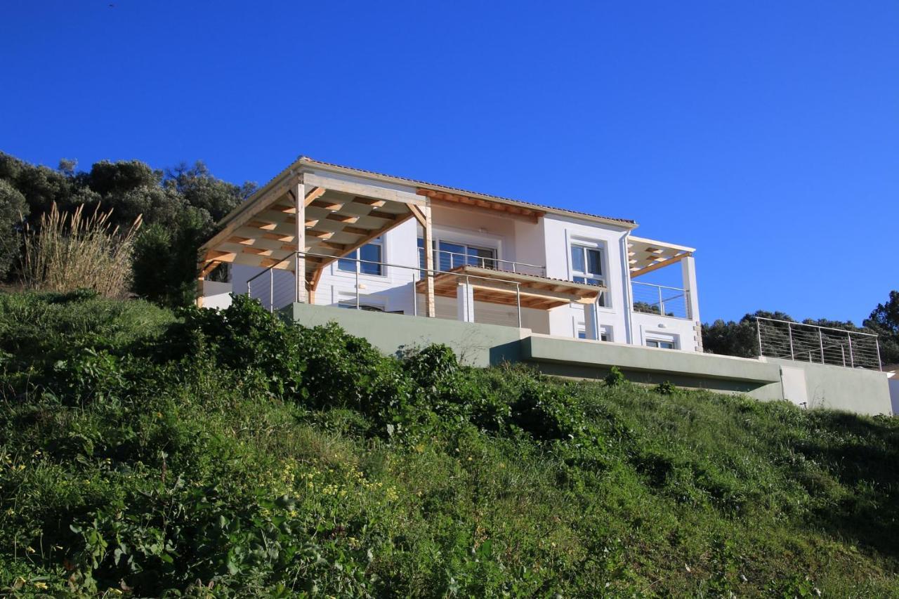 Sunset Sea View Villa 5 Arillas  Exteriér fotografie