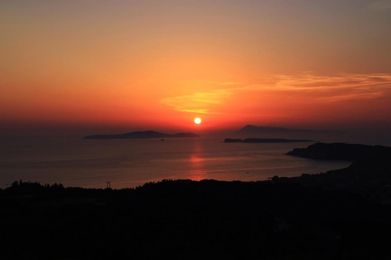 Sunset Sea View Villa 5 Arillas  Exteriér fotografie